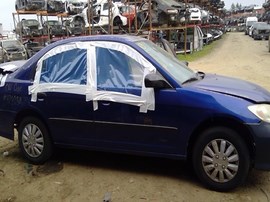 2004 HONDA CIVIC, NAVY BLUE, DX MODEL, 1.7L, AT.  A26238